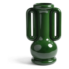 &Klevering - Amfora Stone Ceramic Vase | Green