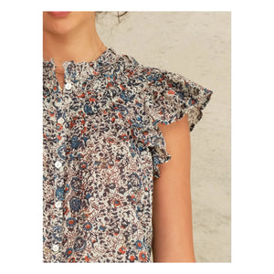 M.A.B.E. - Cass Blouse | Indigo