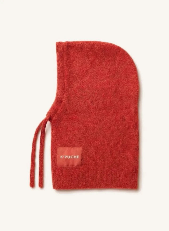 K'puche - Kim Alpaca Hooded Sweatshirt | Red