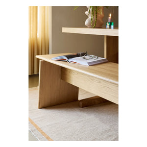 Hübsch - Oak Bench Stool