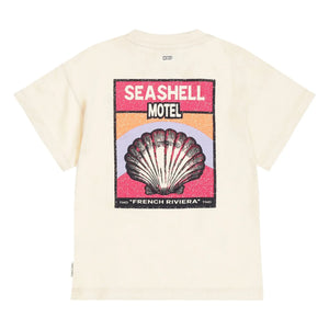 Tumble N'Dry - Oversized T-Shirt Nautilus Organic Cotton | Ecru
