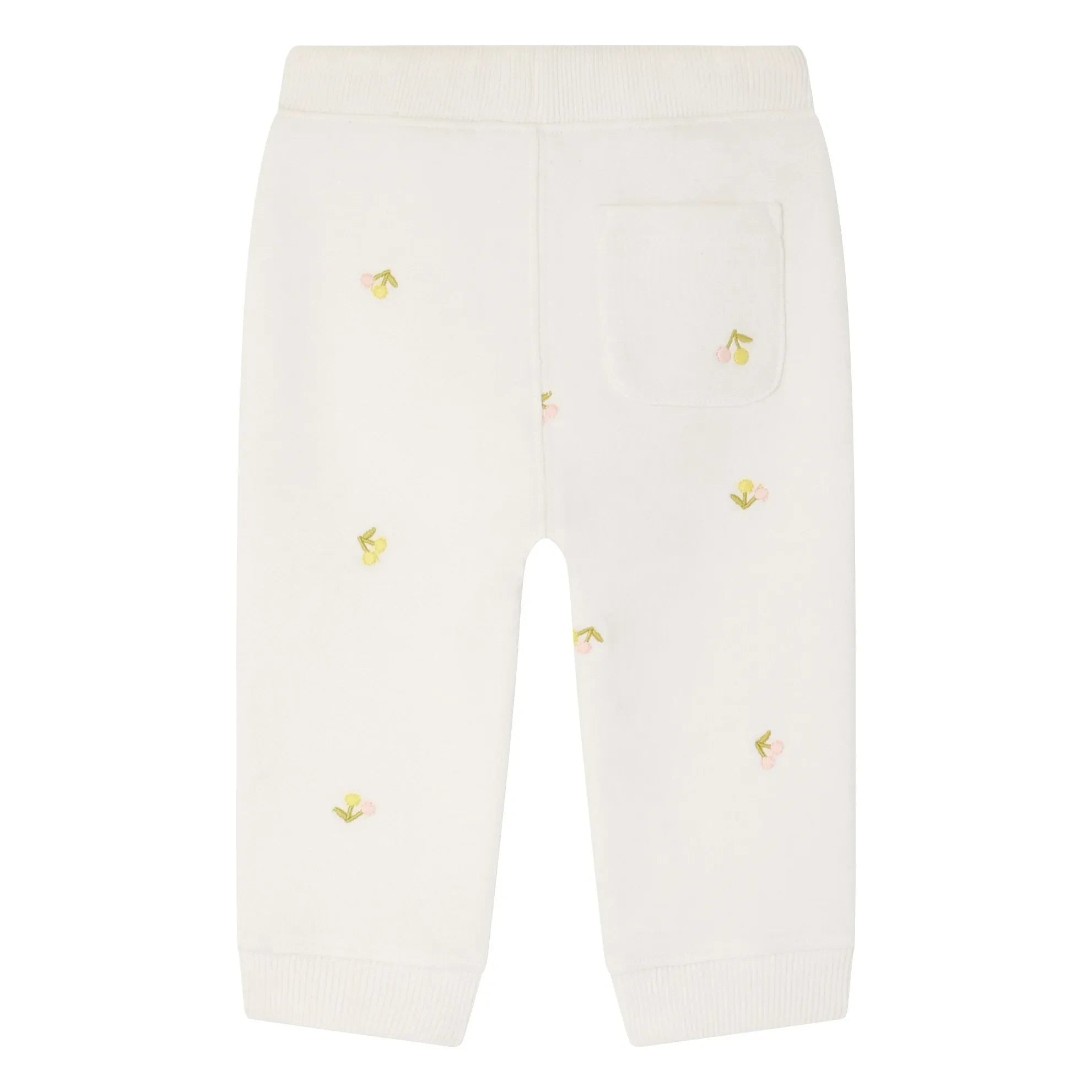 Bonpoint - Bambo Jogger Cherry Organic Cotton | Off-white