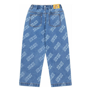 Jelly Mallow - Kindness Denim Pants | Blue