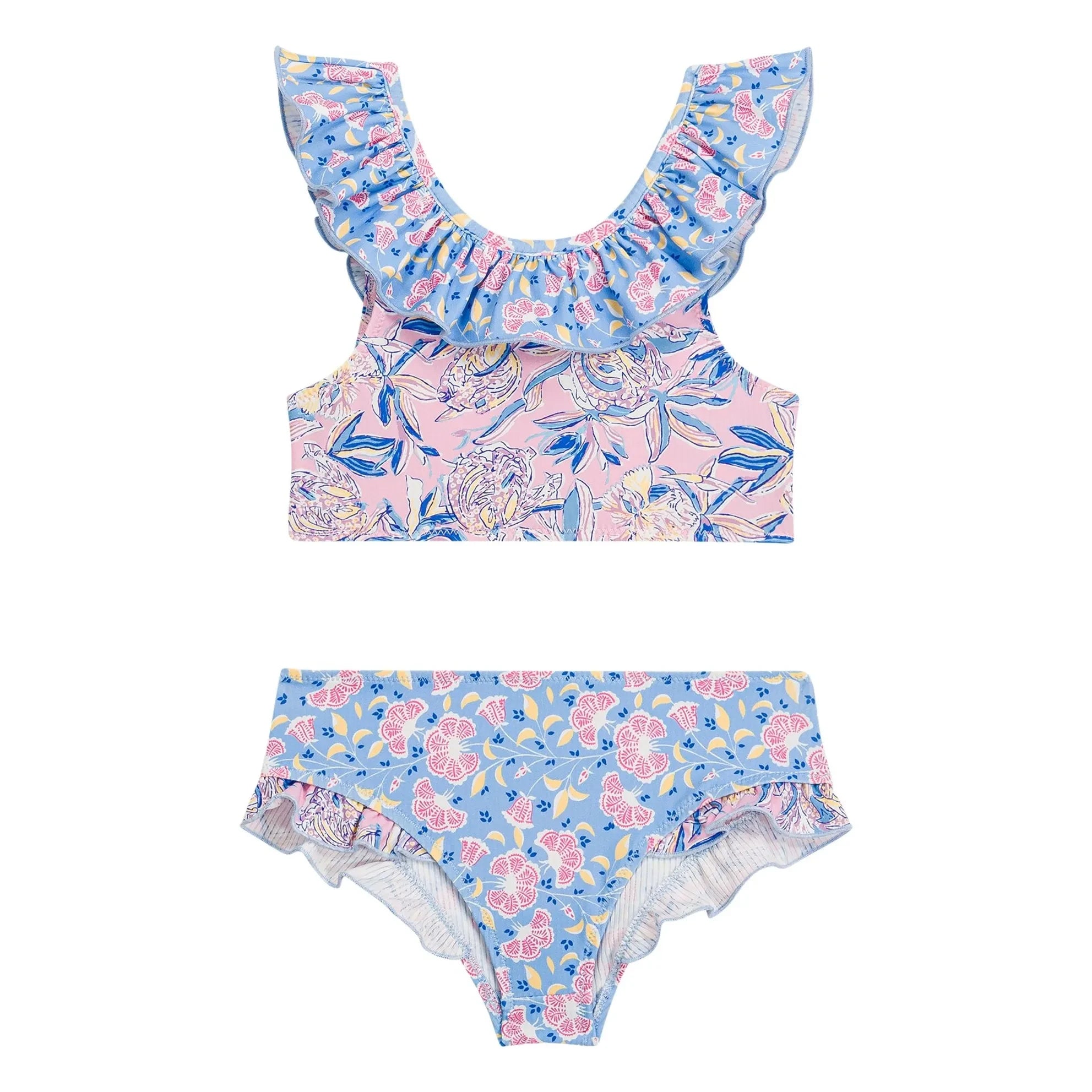 Louise Misha - Spring May Floral Recycled Ribbons | Pink