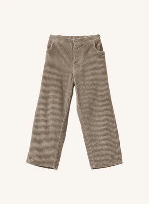 Caramel - Erodium Corduroy Pants | Grey