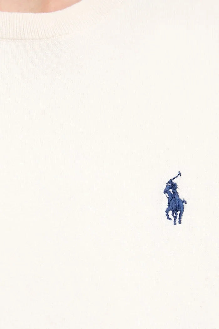 Polo Ralph Lauren Kadın Kısa Kollu Pamuklu Kazak