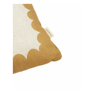 Nobodinoz - Vibes Rectangular Cushion - French Canvas | Mustard