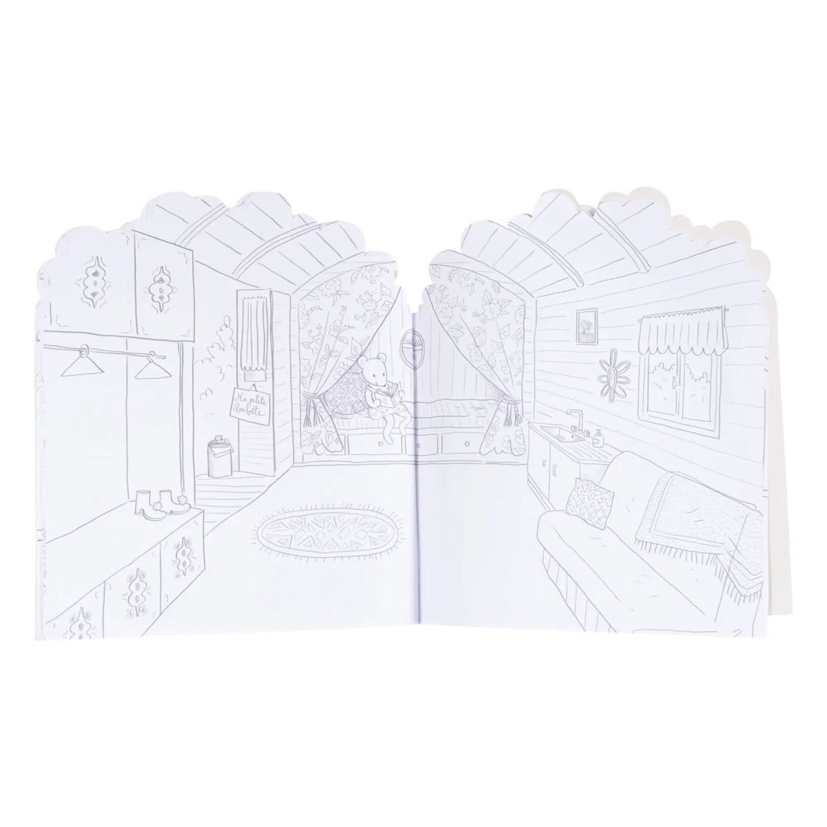 Moulin Roty - Sticker Notepad - Large Family