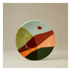 Rosi Mistou - Earthenware Ceramic Serving Plate | Celadon