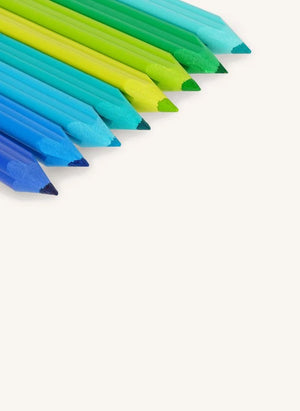 Legami - 24-Piece Teddy Friends Colored Pencil Set