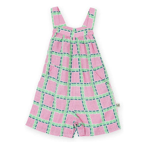 Goldie + Ace - Carreaux Jumpsuit | Pink