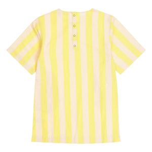 Tumble N'Dry - Primavera Striped T-Shirt Dress | Yellow