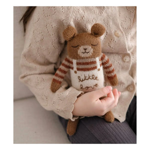 Main Sauvage - Little Love Teddy Bear | Brown