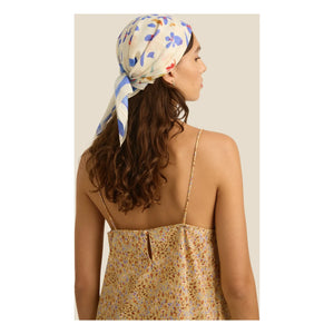 Soleil Soleil - Posy Organic Cotton Shawl | Beige