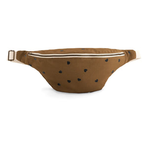 Rose in April - Heart Waist Bag | Russet