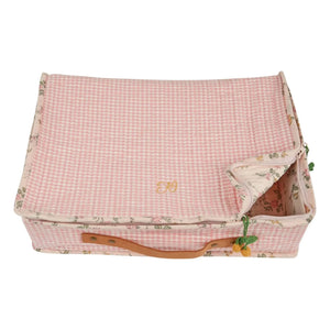 Emile et Ida - Large Vichy Storage Box | Pink