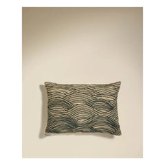 Maison Sarah Lavoine - Houle Embroidered Pillow | Forest Green