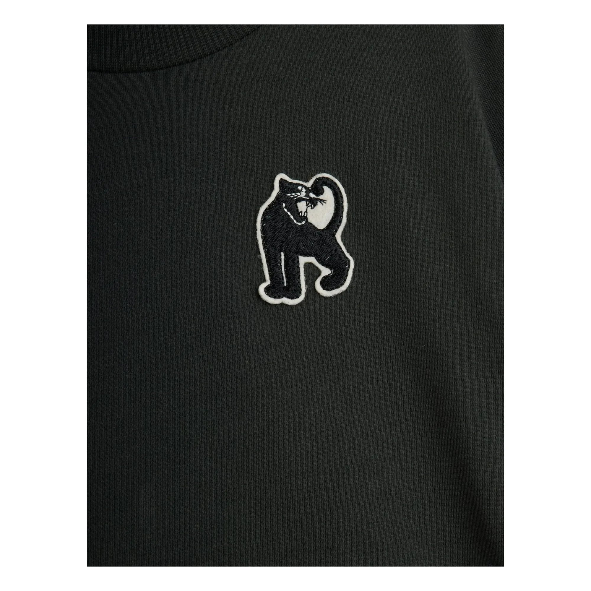Mini Rodini - Panther Organic Cotton T-Shirt | Black