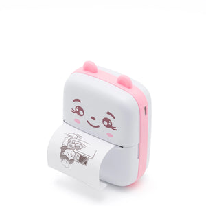 iPixi - Bluetooth Mini Sevimli Pembe Mobil Yazıcı
