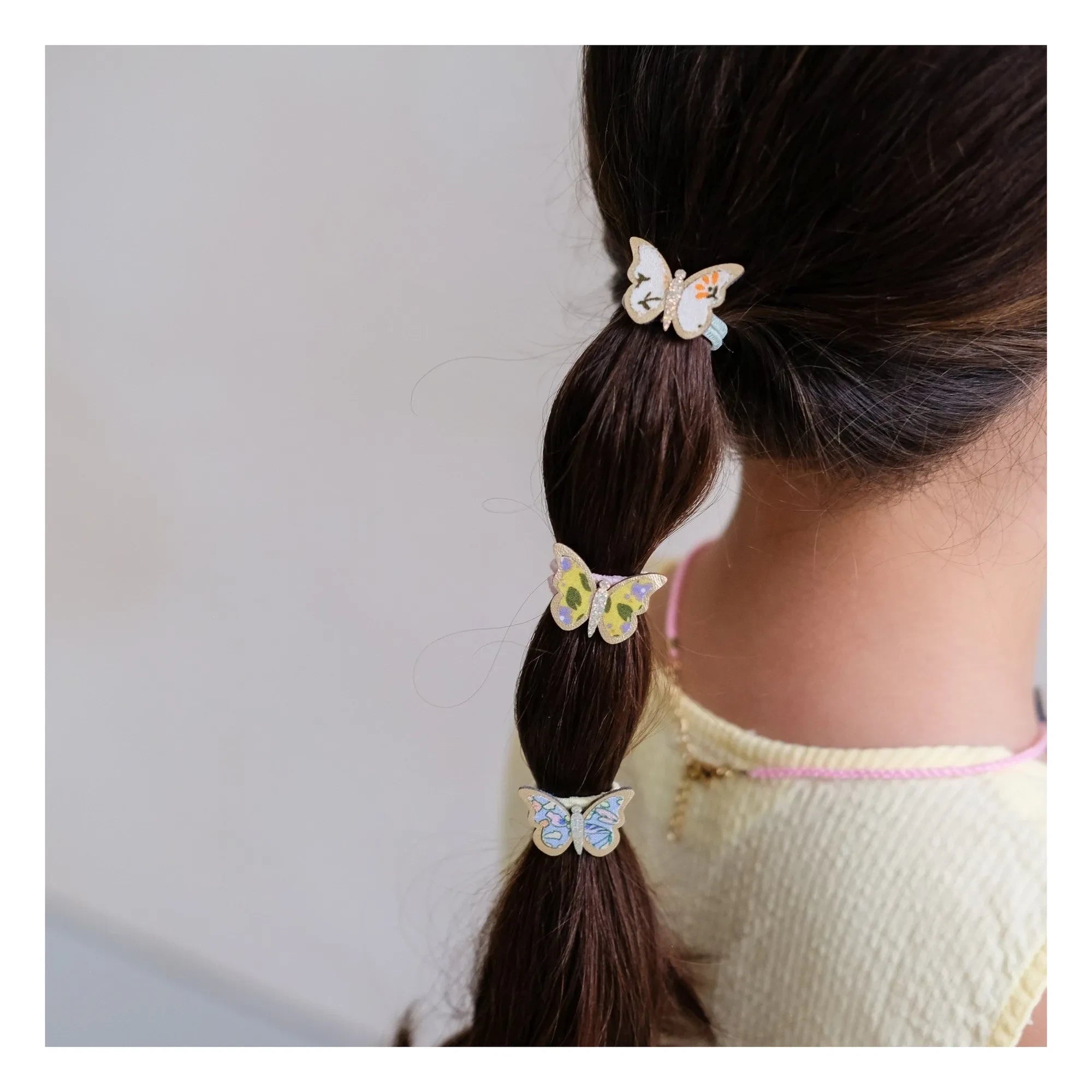 Mimi & Lula - 6-Piece Floral Hair Clip Set | Light Blue
