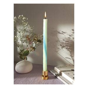 Lex Pott - Twist Candles - Set of 4 | Mint Green
