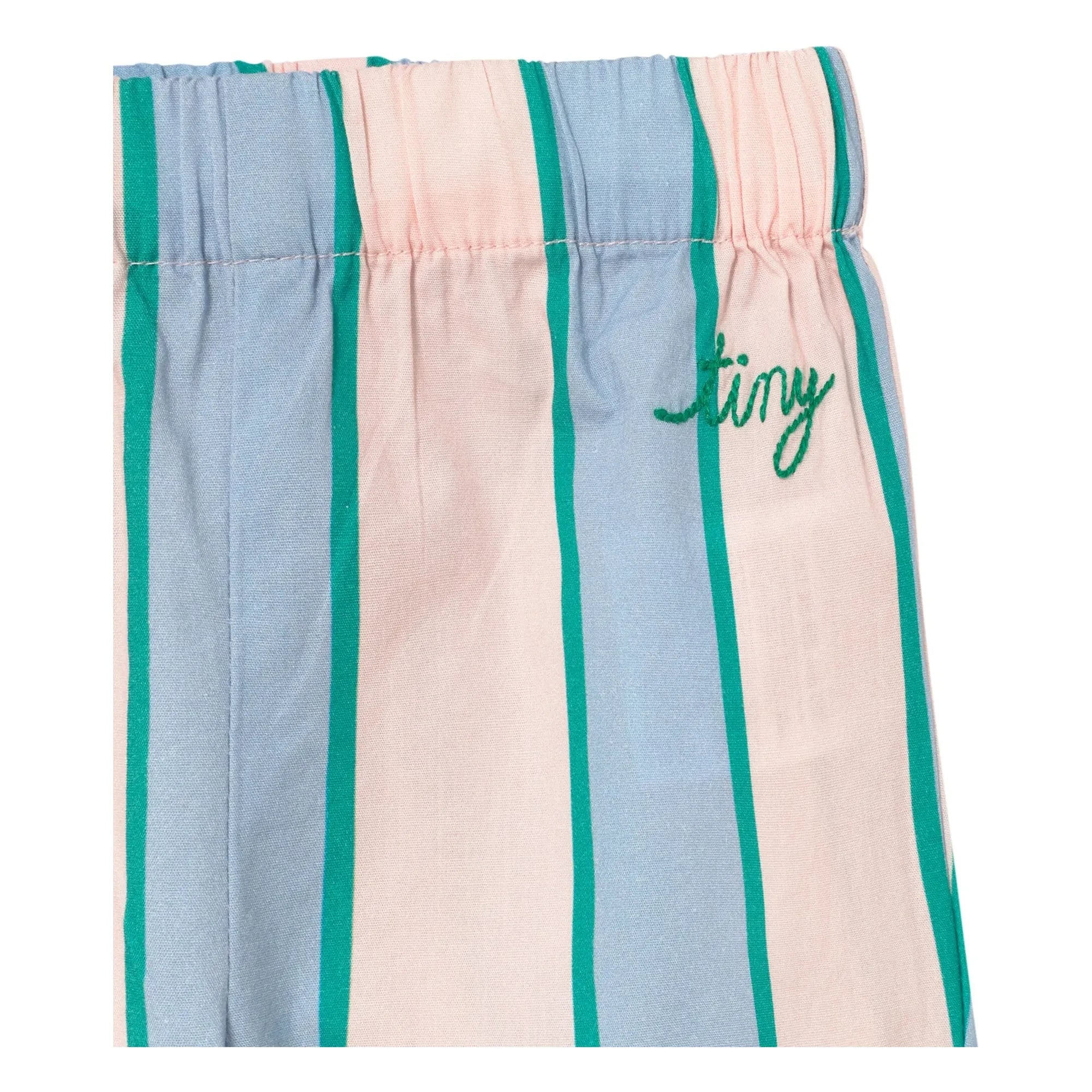 Tinycottons - Poplin Striped Pants | Pastel Pink