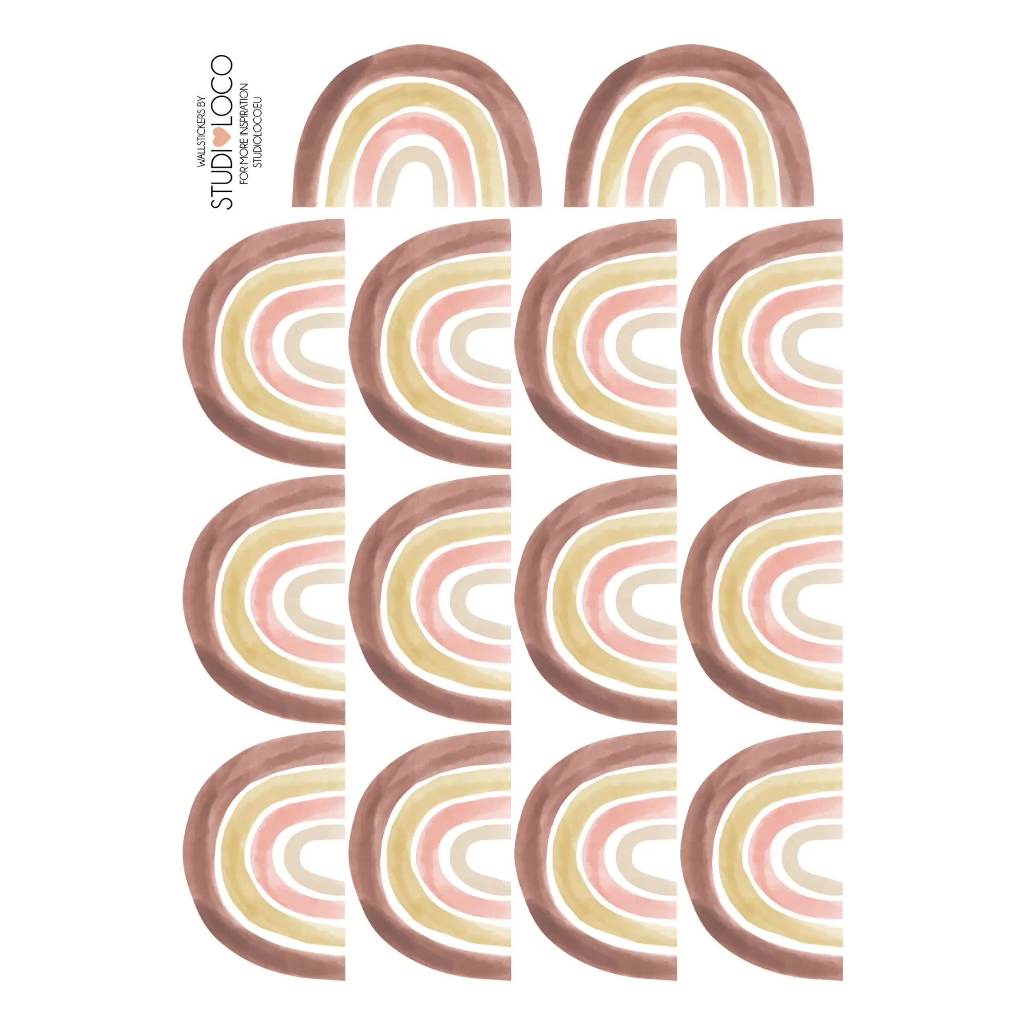 Studio Loco - Rainbow Wall Stickers