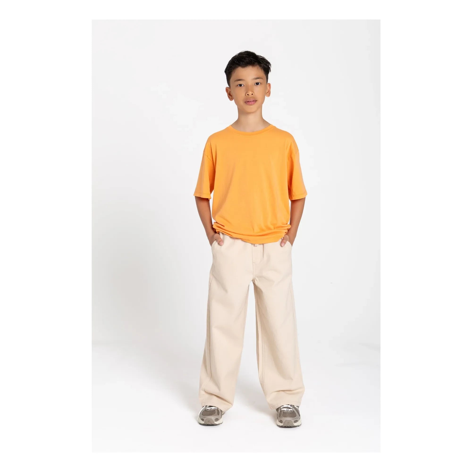 Smallable Kid - Nils Organic Cotton T-Shirt | Orange