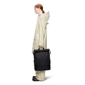 Rains - Trail Rolltop W3 Bag | Black