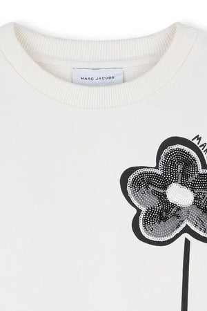 Marc Jacobs çocuk pamuklu sweatshirt