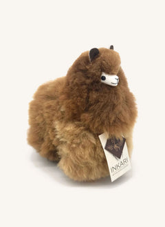 Inkari - Alpaca Wool Llama Toy | Caramel