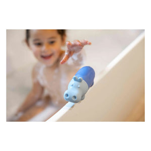 Quut - Squeezi Hippo Bath Toy | Blue