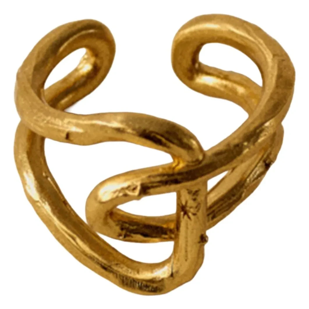 Sessùn - Maiao R Ring | Gold