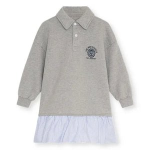 the new society - Ash Polo Elbise | Gri