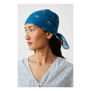 Moismont - Fichu Scarf N°652 Cotton | Indigo