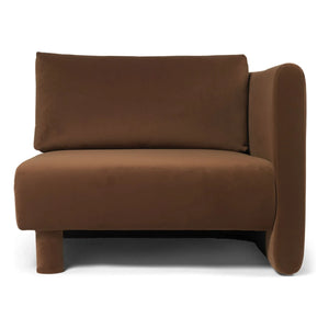 Ferm Living - Dase Velvet Modular Armchair | Brown