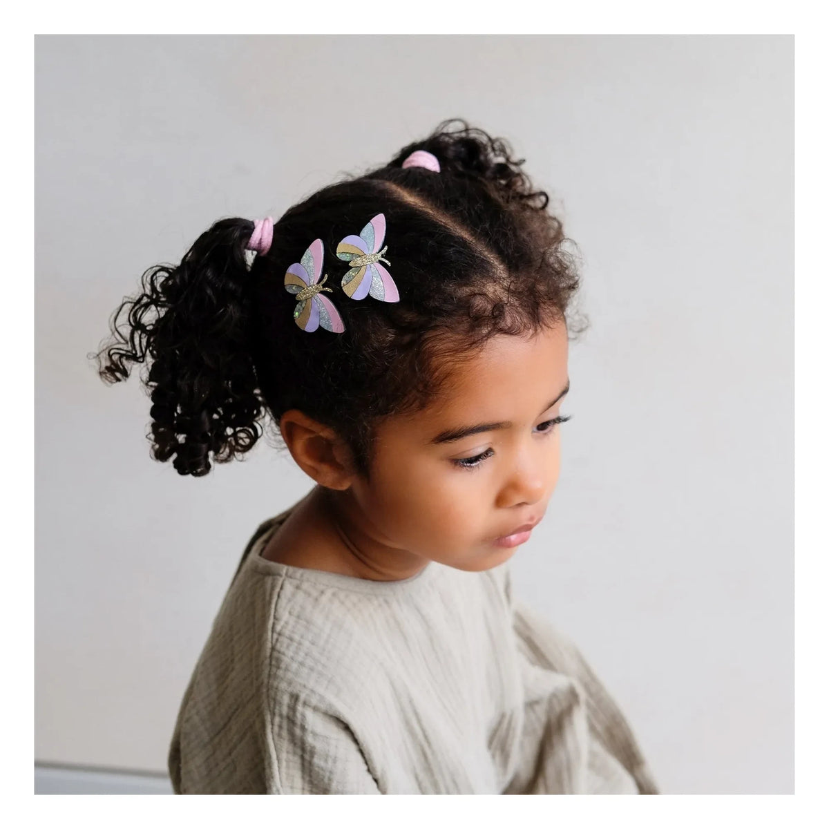 Mimi & Lula - Gold Color Set of 2 Butterfly Clasps