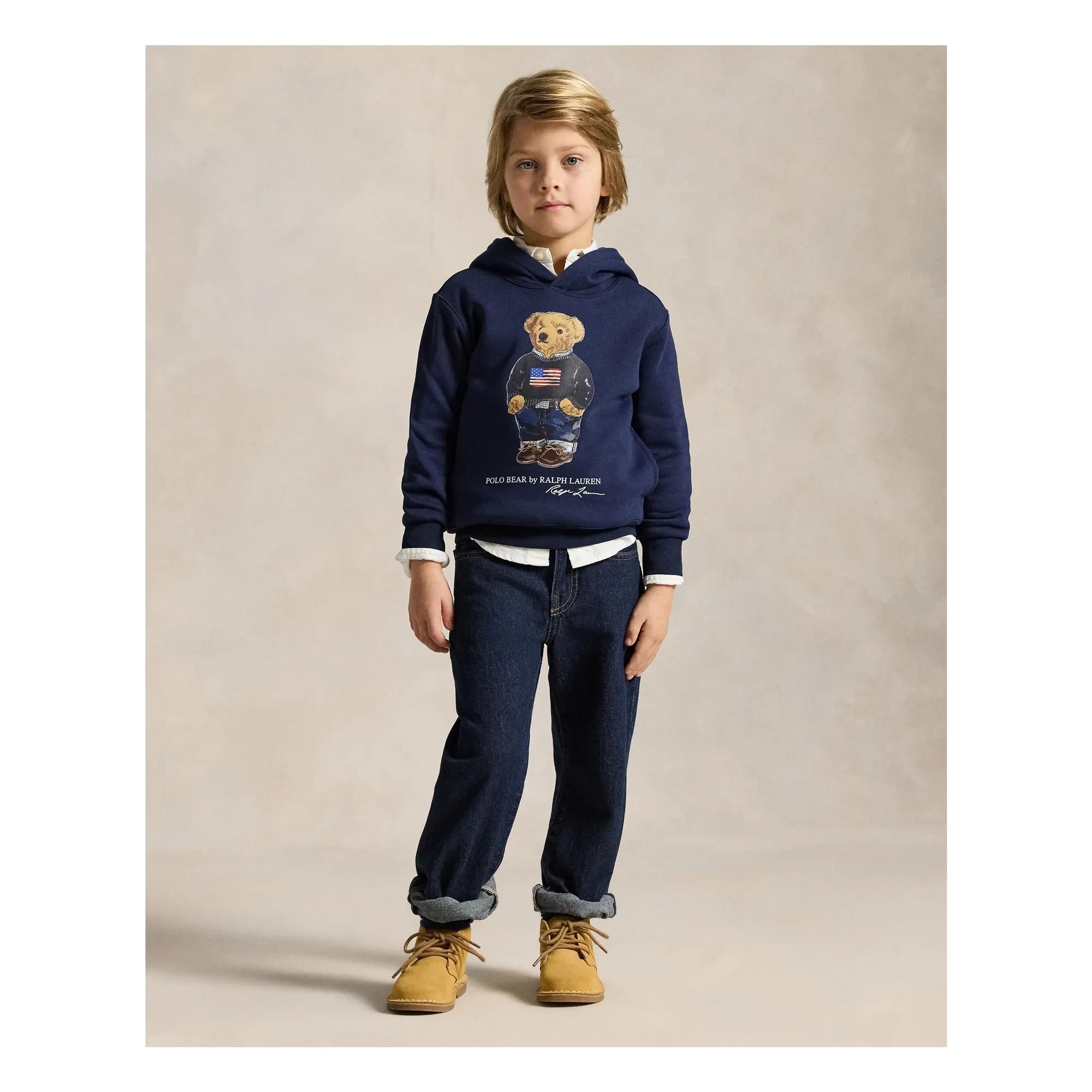 Ralph Lauren - Bear Hoodie Sweatshirt | Navy
