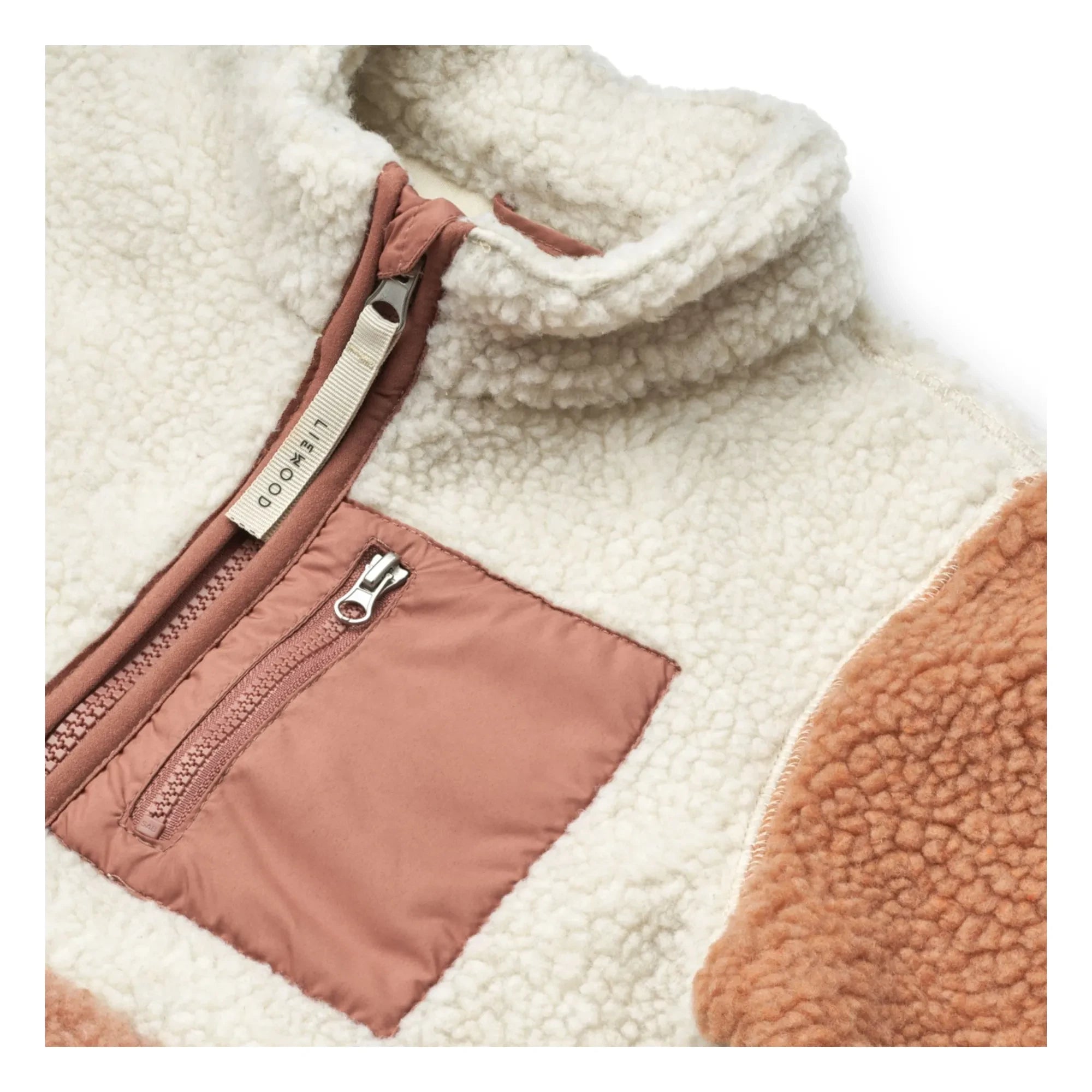 Liewood - Nolan Sherpa Jacket | Pink