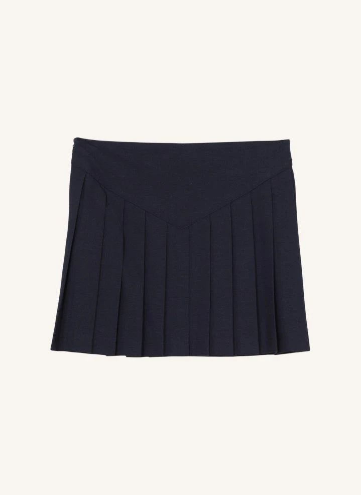 Smallable Kid - Bath Pleated Skirt | Navy