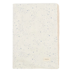 Nobodinoz - Wabi Sabi Milk Galaxy Winter Blanket | Blue