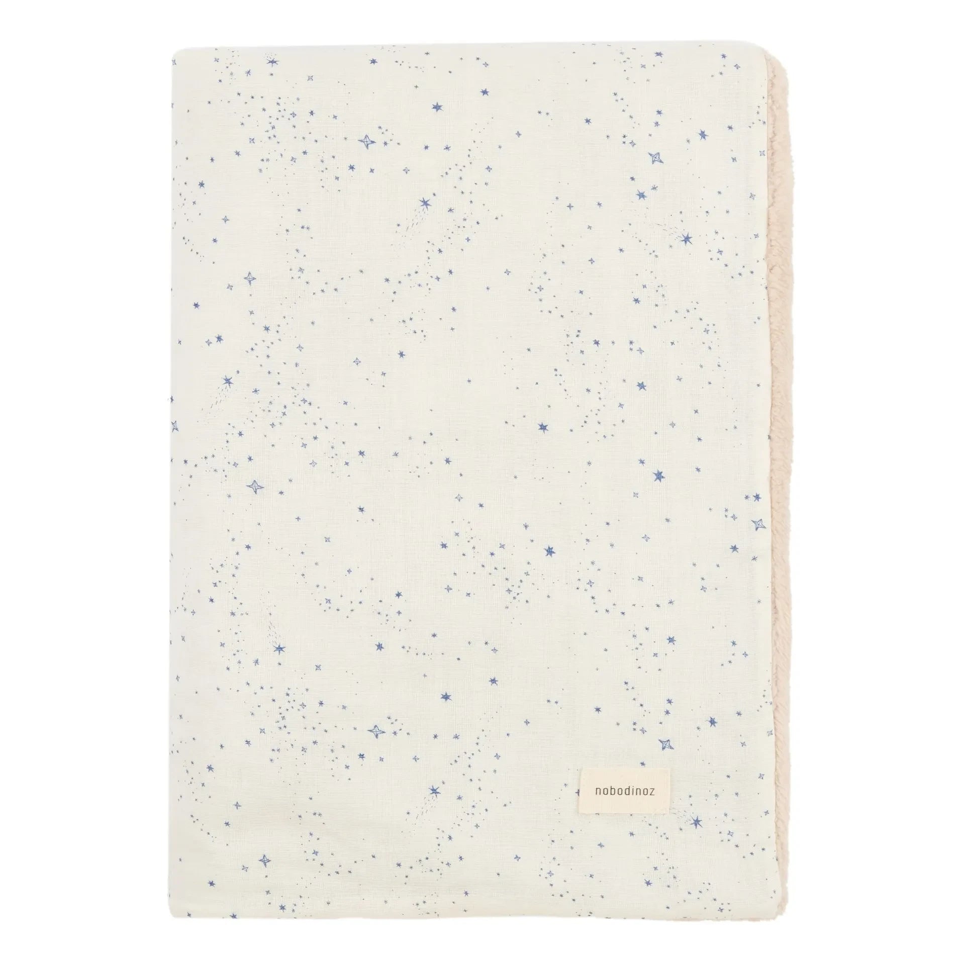Nobodinoz - Wabi Sabi Milk Galaxy Winter Blanket | Blue