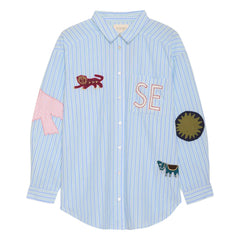 SISSEL EDELBO - Pil Striped Shirt | Green