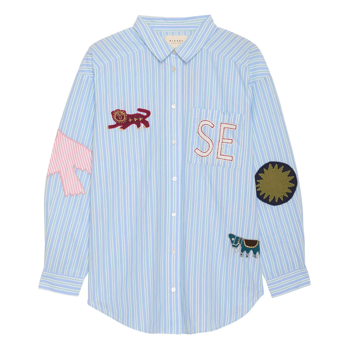SISSEL EDELBO - Pil Striped Shirt | Green