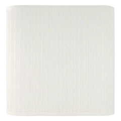 The Socialite Family - Brera Pleated Cotton Square Wall Lamp | White