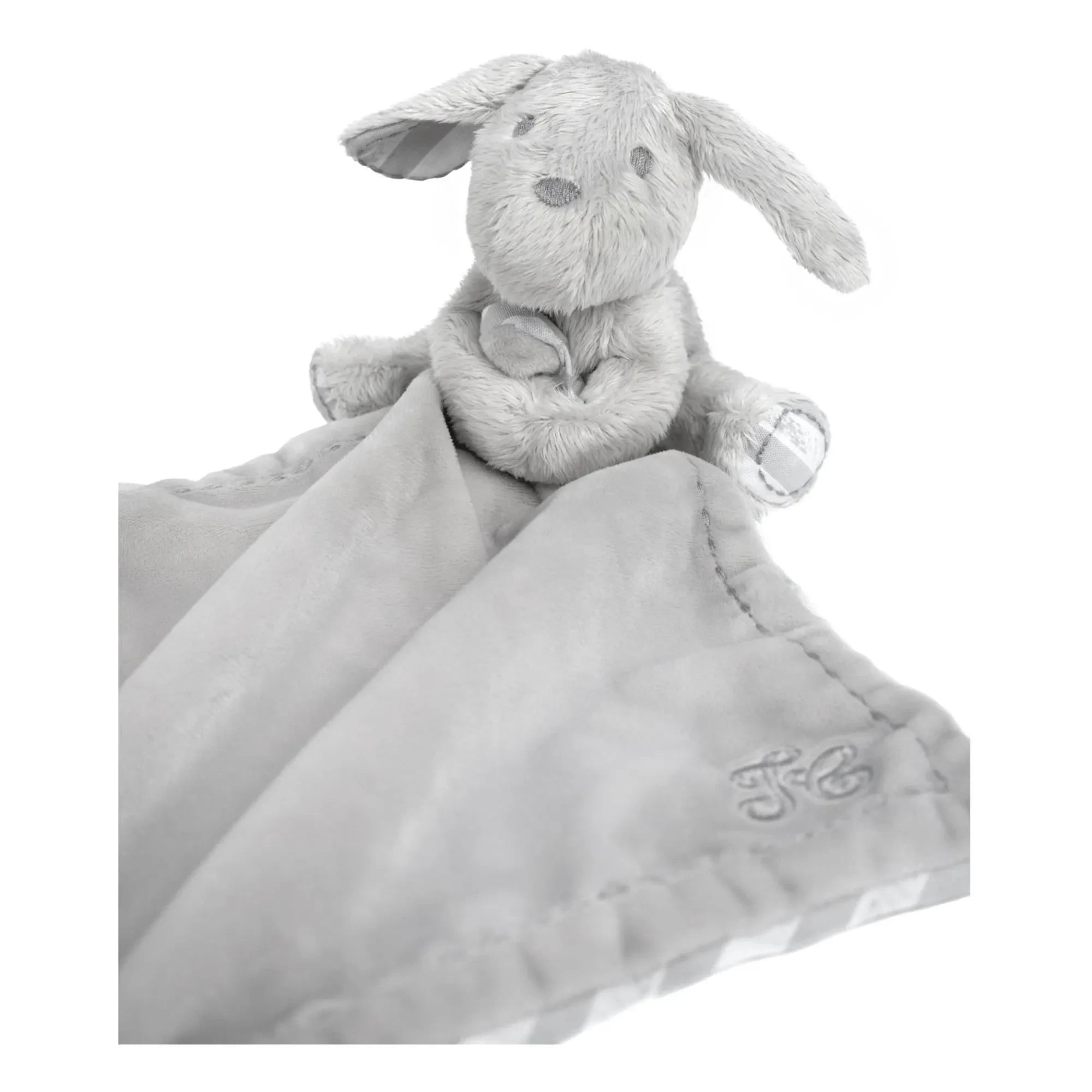 Tartine et Chocolat - Lucien Dog Swaddle Blanket | Light Gray