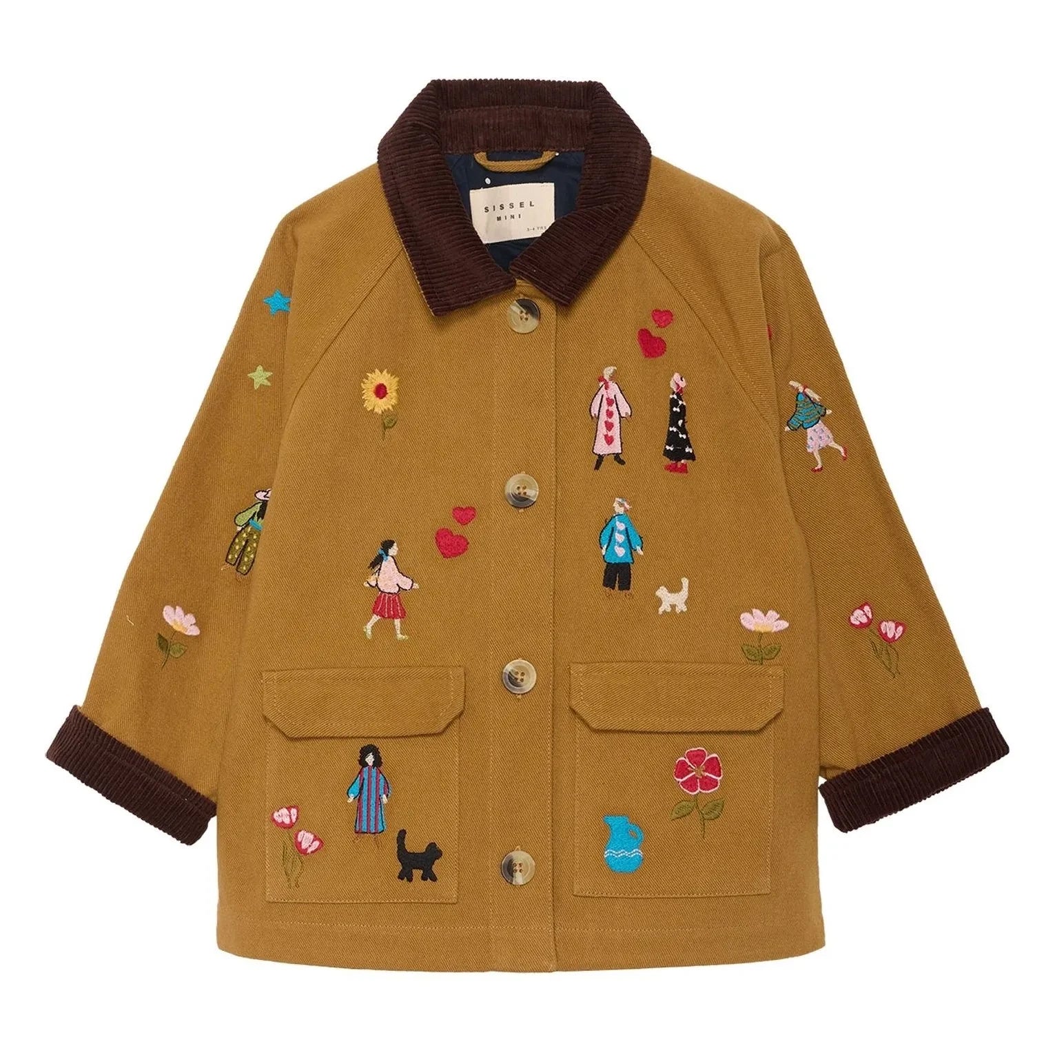 SISSEL EDELBO - Cara Organic Cotton Jacket - Kids Collection | Camel