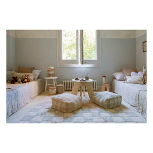 Lorena Canals - Plaid Pouf | Sage