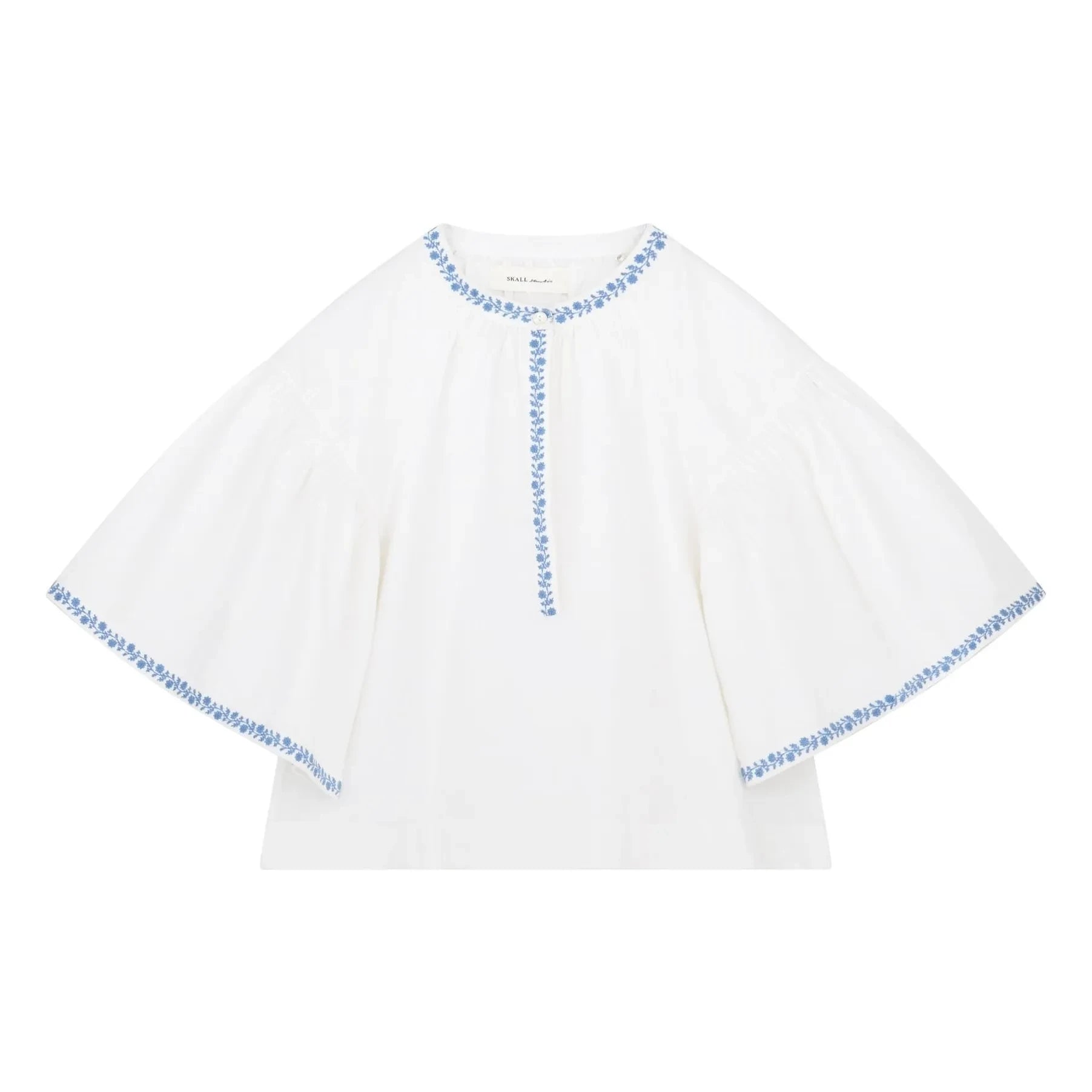 Skall Studio - Bonne Cotton Blouse | White