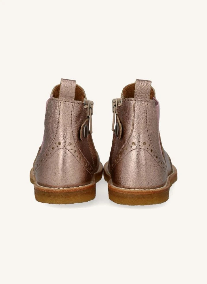 Angulus - Classic Chelsea Boots | Pink